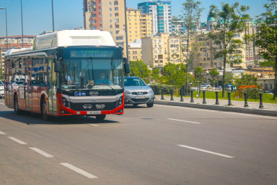 BakuBus avtobuslarında pulsuz WiFi olacaq