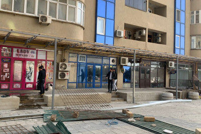 Paytaxtın Bakıxanov qəsəbəsində qanunsuz tikinti aşkar edilib