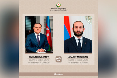 Azərbaycan və Ermənistan XİN rəhbərləri arasında telefon danışığı baş tutub