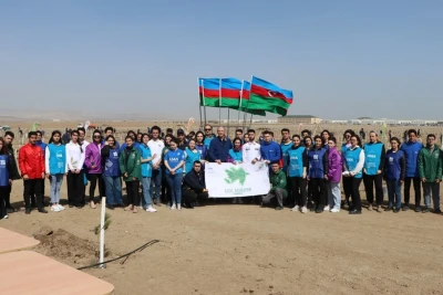 Yaşıl Marafon 2022 ağacəkmə kampaniyası keçirib