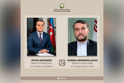 İran xarici işlər naziri Ceyhun Bayramovu İrana dəvət edib