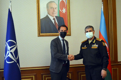 Zakir Həsənov NATO-nun nümayəndəsi ilə görüşüb