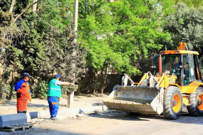 Nəsimi rayonu: Cəlil Məmmədquluzadə küçəsinin təmirinə başlanılıb