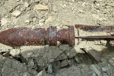 Xızı: tank mərmisi aşkarlanıb