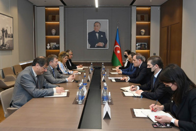 Ceyhun Bayramov Bolqarıstanın XİN müavini ilə görüşüb