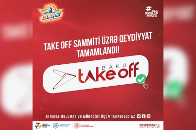 Take Off Baku: beynəlxalq startap sammitinə 32 ölkədən 300-ə yaxın startap qeydiyyatdan keçib