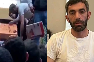 Hüseyn Həsənovla görüşdə insanları kəmərlə vuran şəxs saxlanılıb