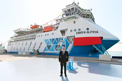 Zərifə Əliyeva gəmisi istismara verilib