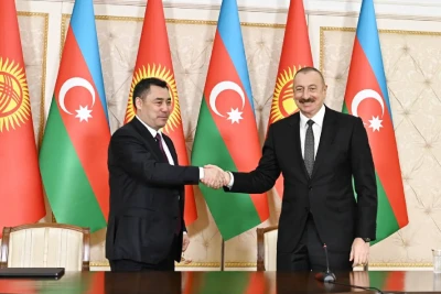 Azərbaycan və Qırğızıstan arasında tərəfdaşlıq bəyannaməsi imzalanıb