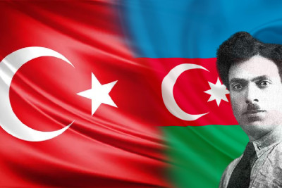 Ankarada dövlət himnimizin müəllifi Əhməd Cavadın heykəli ucaldılıb