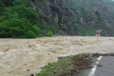 Böyük Qafqazın çaylarında suyun artımı qeydə alınır
