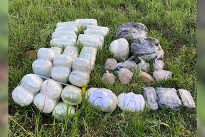 İran-Azərbaycan sərhədi: qaçaqmalçılardan 107 kiloqrama yaxın narkotik götürülüb