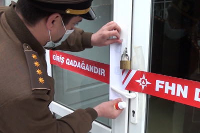Bakıda Eurohome ticarət mərkəzinin fəaliyyəti məhdudlaşdırılıb VİDEO