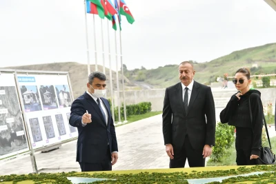 İlham Əliyev və Mehriban Əliyeva Füzuli, Cəbrayıl və Zəngilan rayonlarına səfər ediblər
