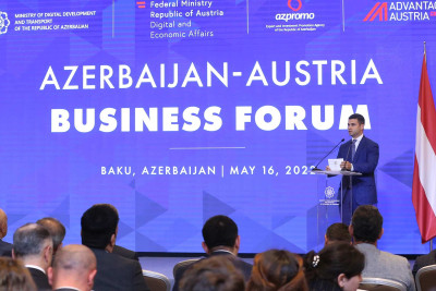 Bakıda Azərbaycan-Avstriya biznes forumu keçirilib