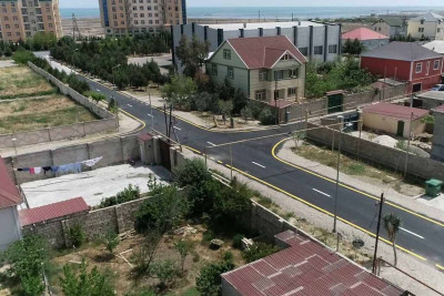 Pirallahı rayonunda 3 küçə təmir olunub
