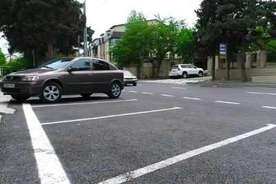 Bakıxanovda küçə təmir olunub