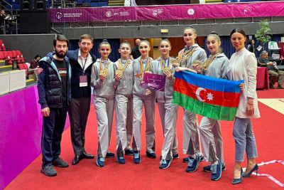 Gimnastlarımız Rumıniya və Polşada bir neçə medal qazanıblar