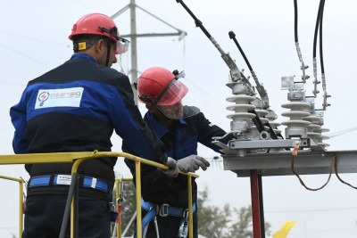 Şamaxının ucqar kəndlərində elektrik şəbəkəsi yenidən qurulub