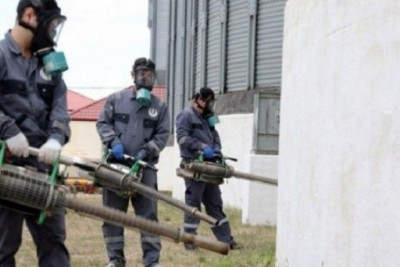 İstehsal və saxlanma yerlərində fumiqasiya tədbirləri keçirilib