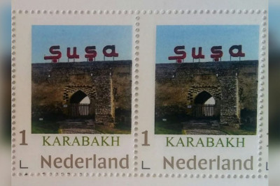 Niderlandda Şuşaya həsr olunan poçt markaları buraxılıb