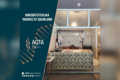 Gəncədə istehlaka yararsız ət aşkarlanıb