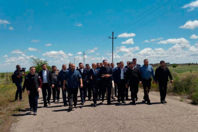 Gürcüstandan gələn din xadimləri Ağdama səfər ediblər