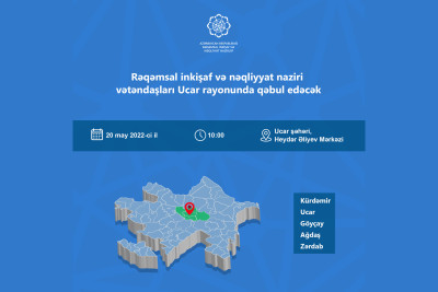 Nazir Ucarda vətəndaşları qəbul edəcək