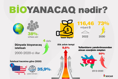 Azərbaycanda tullantıların yandırılmasından alınan enerjinin miqdarı 50% artıb