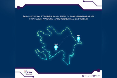 Bakı–Füzuli–Bakı avtobus reysləri üçün biletlərin satışına başlanılır