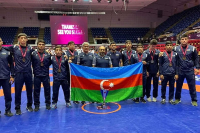 Sərbəst güləş üzrə milli komanda Avropa çempionu adını qazanıb