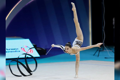 Təmsilçilərimiz bədii gimnastika üzrə Avropa çempionatında finala çıxıblar