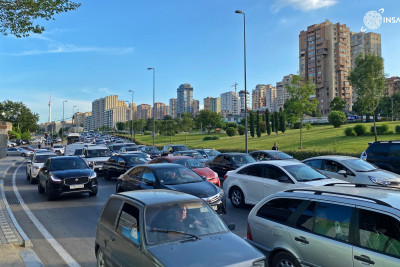 Bakının bu yollarında hazırda sıxlıq var