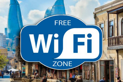 Bakının 14 parkında “İctimai Wi-Fi” xidməti dayandırılır