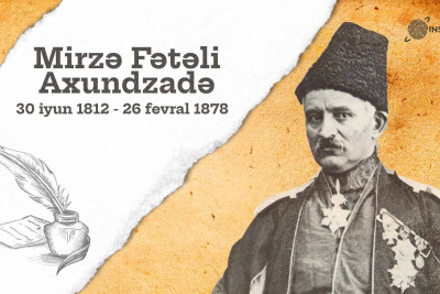 Azərbaycan dramaturgiyasının banisi Mirzə Fətəli Axundzadənin 210 illiyidir