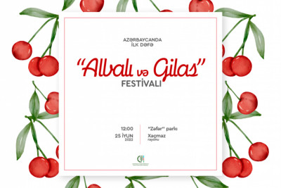 Azərbaycanda ilk dəfə “Albalı və gilas” festivalı keçiriləcək