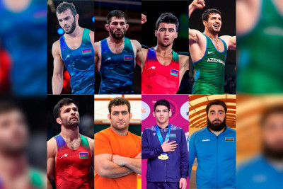 Azərbaycan güləşçiləri Romada 8 medal qazanıb
