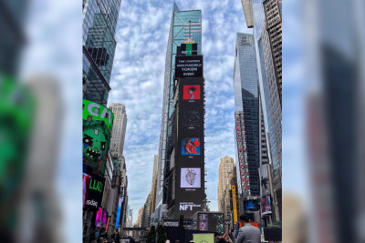 Azərbaycanlı gənc rəssam Nərmin İsrafilovanın əsəri Nyu-Yorkda işıqlandırılıb