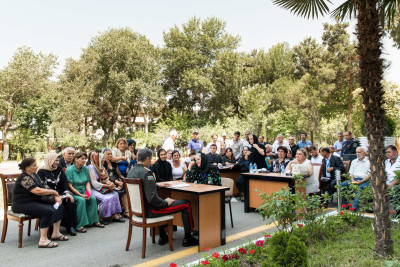 Daxili işlər naziri Vilayət Eyvazov Şirvanda vətəndaş qəbulu keçirib