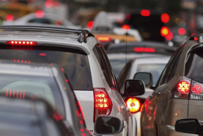Bakı: tıxaca görə avtobuslar gecikib