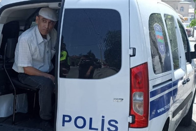 Bakıda parkda yanğın törədən şəxs saxlanılıb