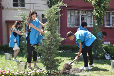 Bakıda daha bir həyət abadlaşdırılıb