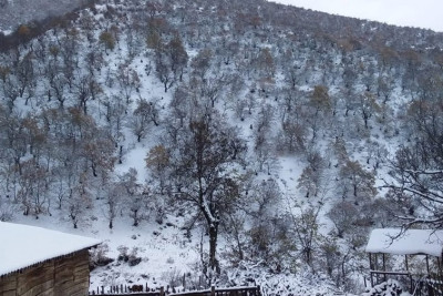 Şahdağa 1 santimetr hündürlüyündə qar yağıb