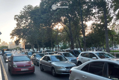 Bakıda sıxlıq olan yolların siyahısı açıqlanıb