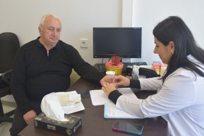 Qubada şəhid ailələri və qazilər üçün tibbi aksiya keçirilib