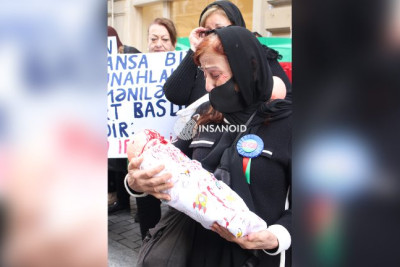 Граждане не промолчали неспрведливости: перед посольством Франции в Баку проведён пикет