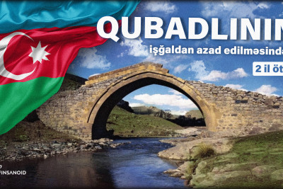 Bu gün Qubadlı şəhərinin işğaldan azad edilməsindən 2 il keçir