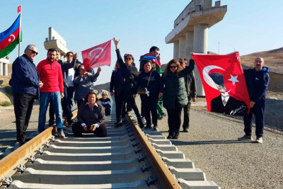 Türkiyəli səyyahlar Cəbrayılda səfərdədirlər