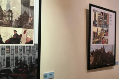 Bakıda “Belçikaya komikslərlə səyahət” adlı sərgi açılıb