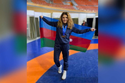 Azərbaycan güləşçisi dünya çempionatında gümüş medal qazanıb